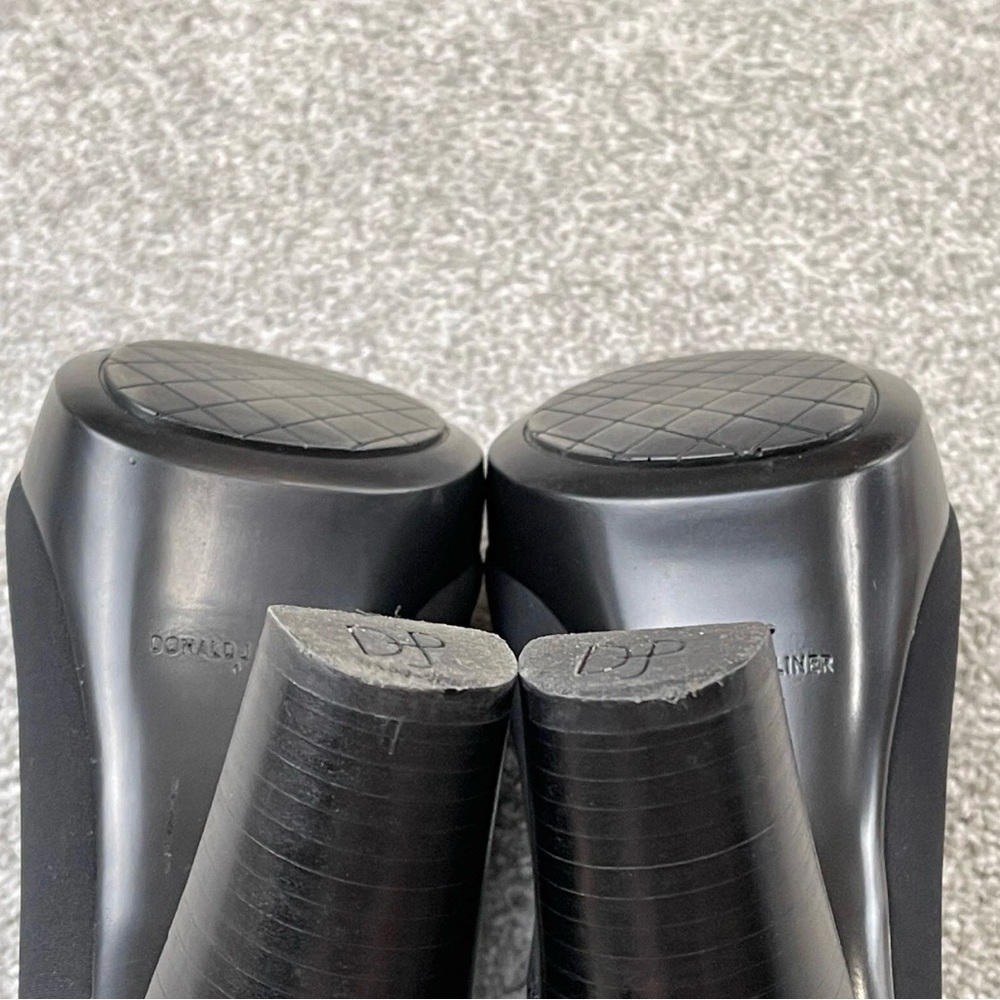 Donald J. Pliner Black Heeled Boots - Picture 9 of 9
